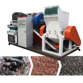 Shredder Crusher Factory - 800 Automatic Shredder Crusher Granulator Cable
