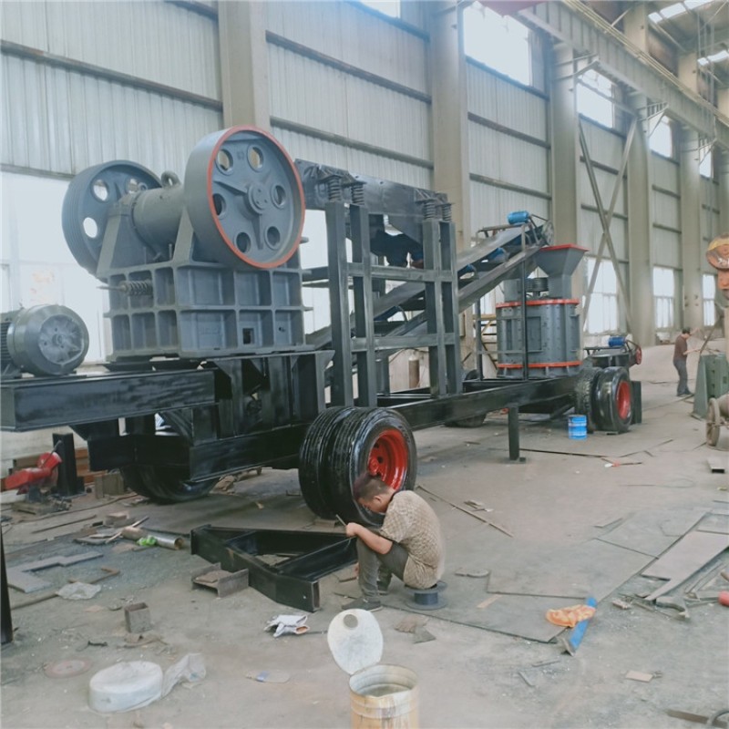Portable Crusher Factory - Portable Rock Stone Crusher Line Mill Stone