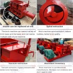 Clay Vacuum Brick Machine