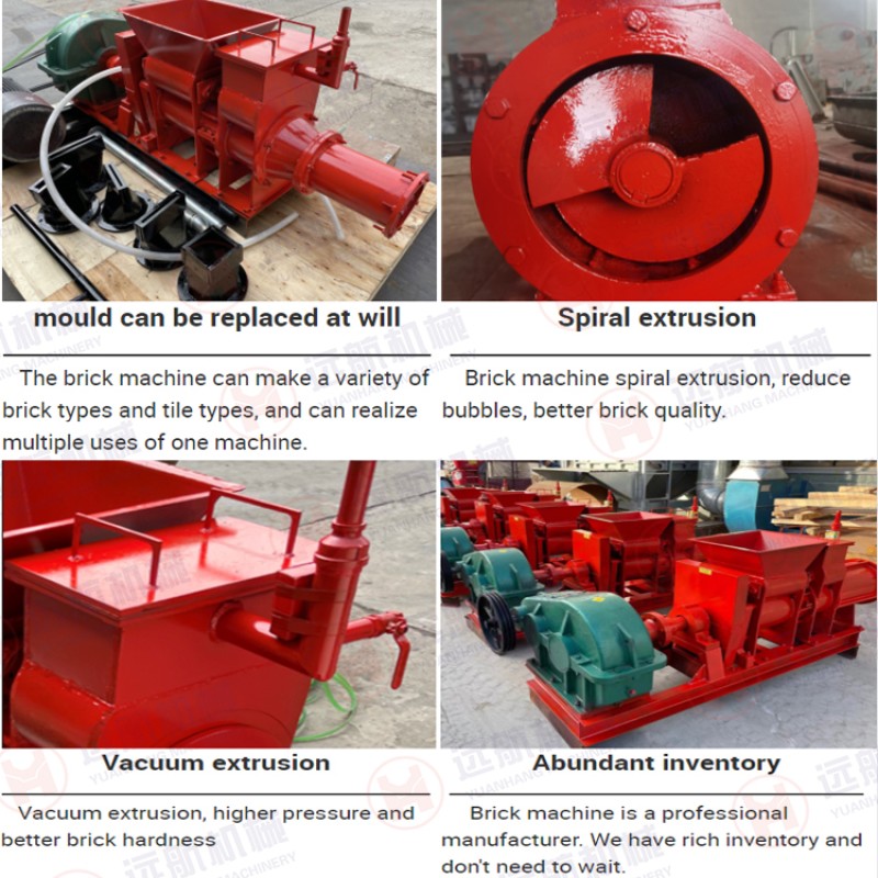 Brick Making Machine Supplier - Vacuum Extruder Clay Tunisia Brick Making