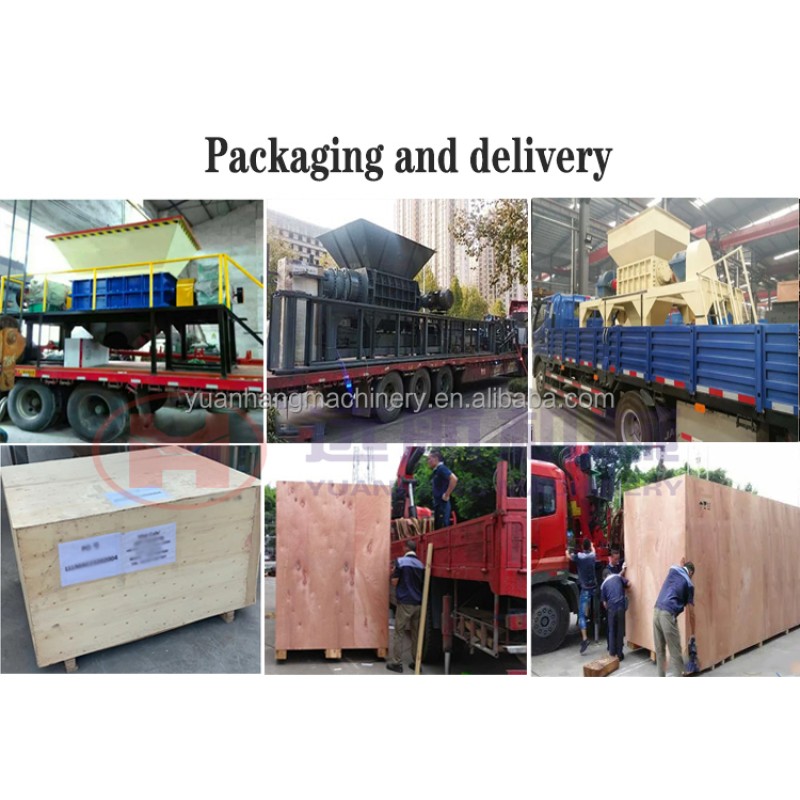 Double Shaft Shredder Manufacturer - Low Price Foam Plastic Bottle Shredder Cardboard