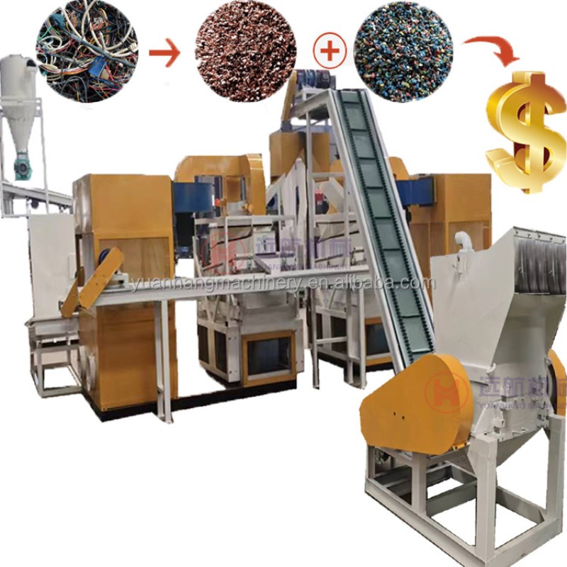Automatic Wire Crusher Manufacturer - Automatic Scrap Wire Crusher Stripping Recycling