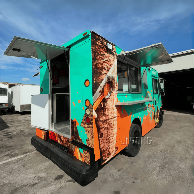 Falafel Food Truck Manufacturer - Custom Middle Eastern Street Food Trailer