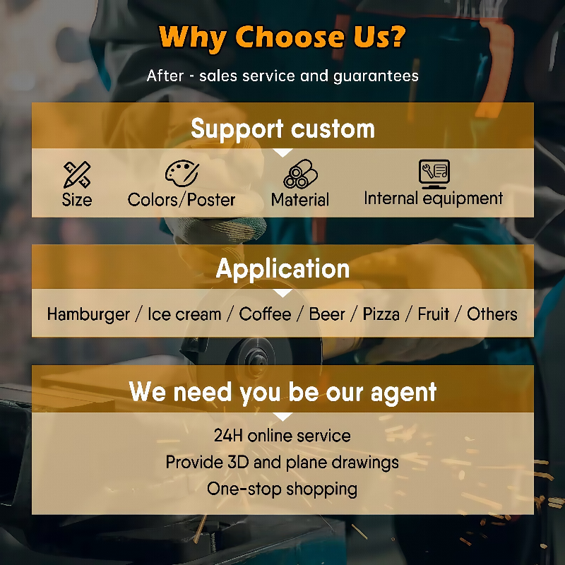 Food Trailer Factory - USA Customized Hot Dog Cart with Full Catering Equipment