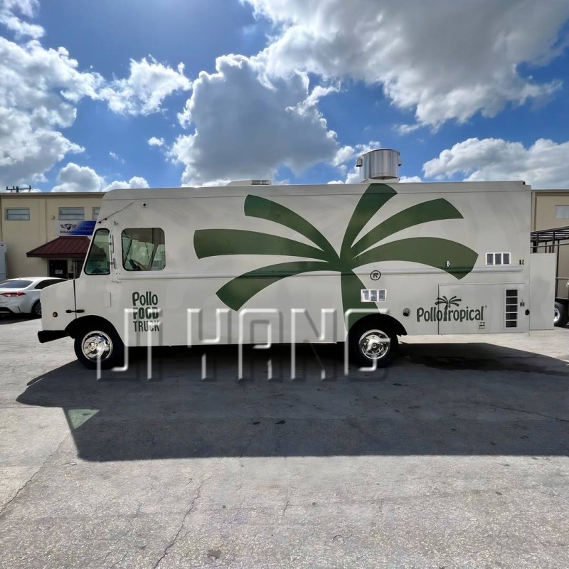 Custom Food Truck Manufacturer - Outdoor Electric Coffee Ice Cream Hot Dog Cart