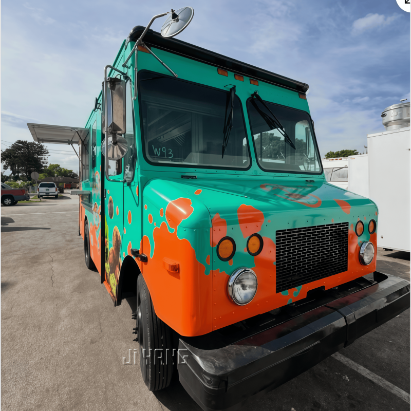 Falafel Food Truck Manufacturer - Custom Middle Eastern Street Food Trailer