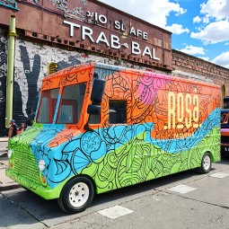 Food Truck Manufacturer - OEM Custom Aluminum 4 Wheel Mobile Kitchen Trailer