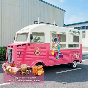 Food Trailer Factory - Custom Full Kitchen Mobile Food Truck COC DOT CE
