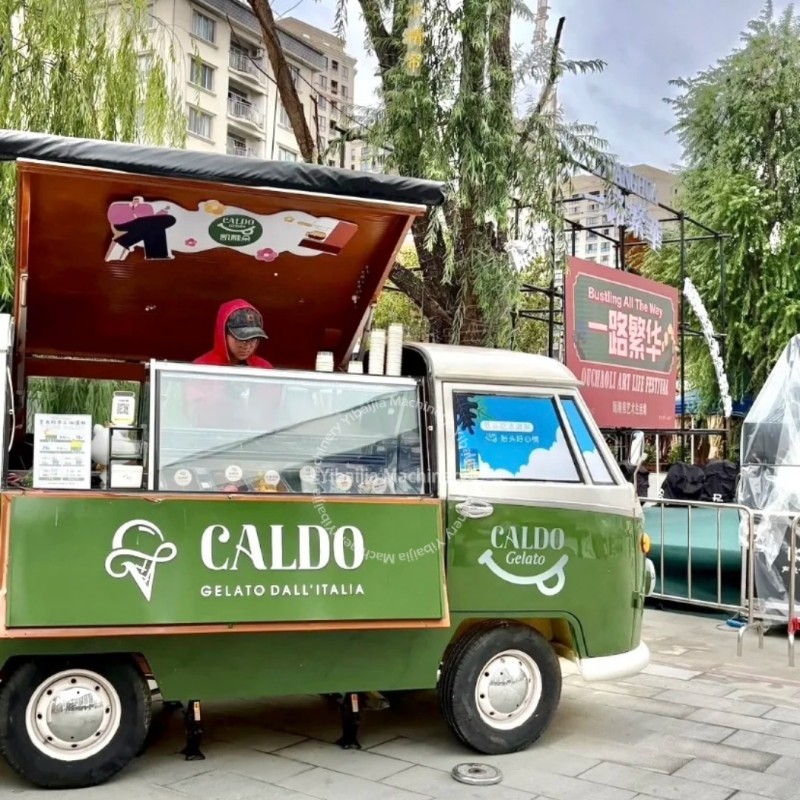 Container Food Truck Manufacturer - Custom Outdoor BBQ Ice Cream Trailer