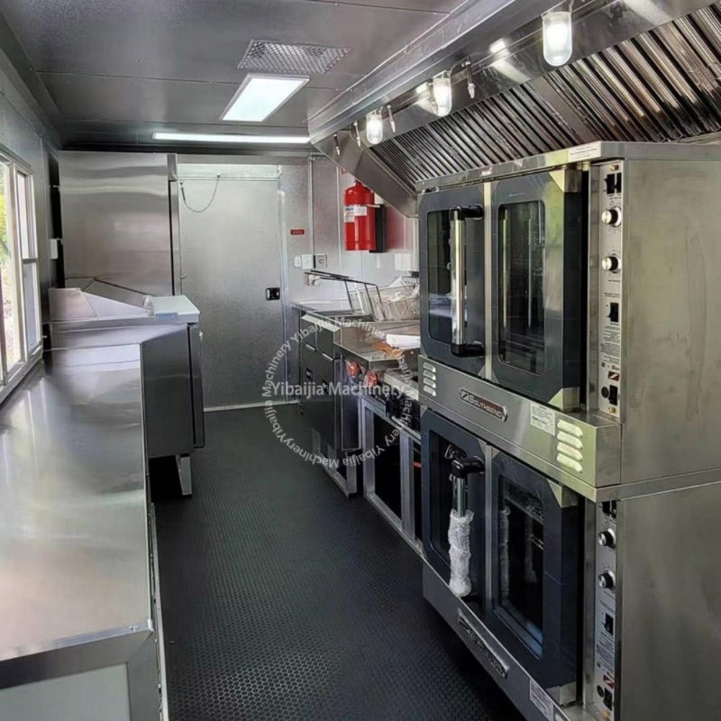 BBQ Food Trailer Factory - Custom Outdoor Mobile Smoker Truck with Porch