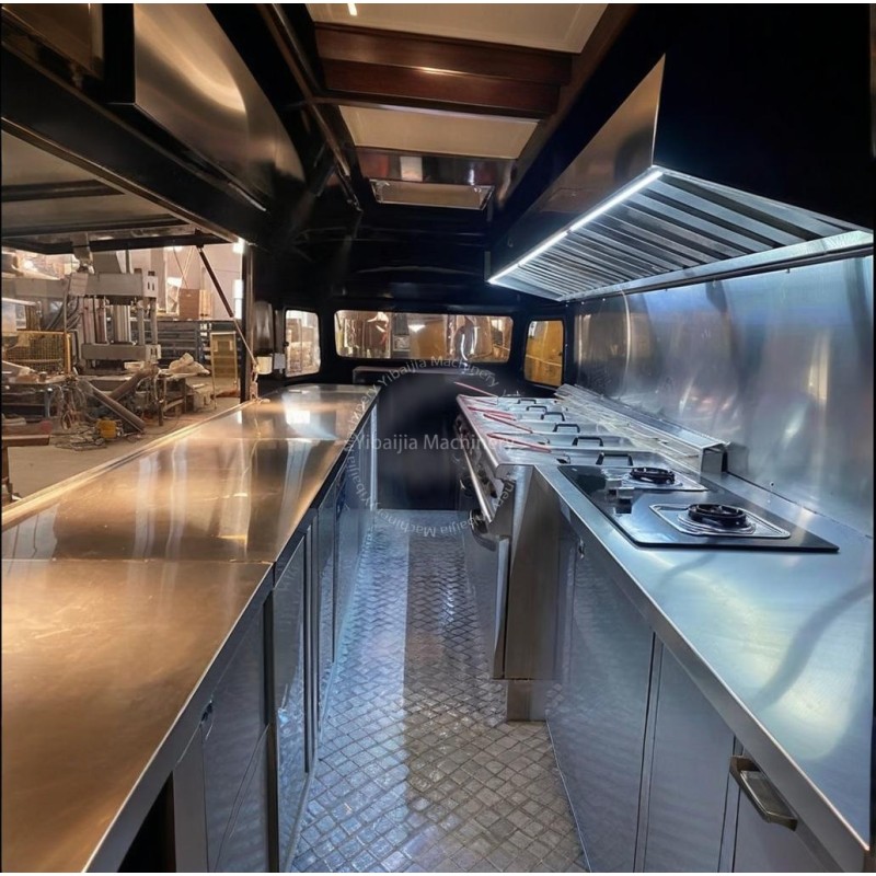 Mobile Food Truck Factory - Custom Stainless Steel Multifunctional Camping Kitchen