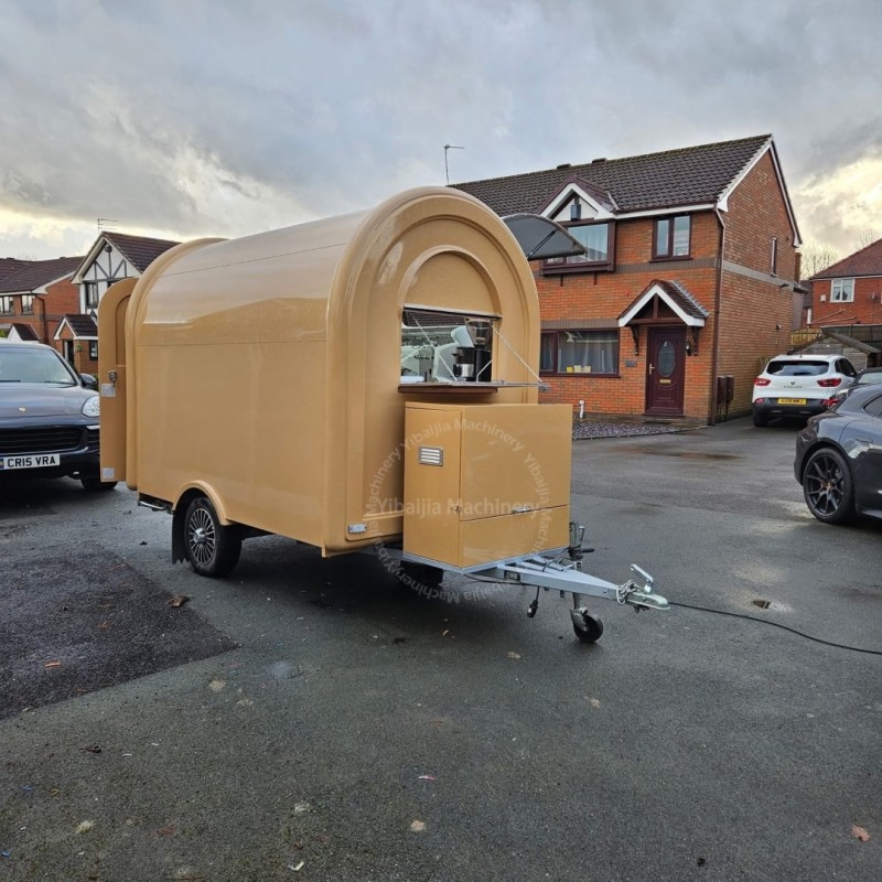 Street Food Truck Factory - Custom Aluminum Full Kitchen Fast Food Van