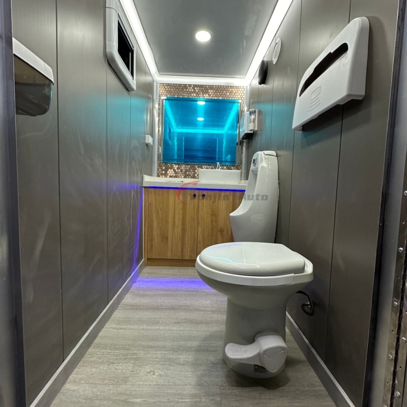 Restroom Trailer Factory - Custom VIP Mobile Toilet Cabin Park Use Facility