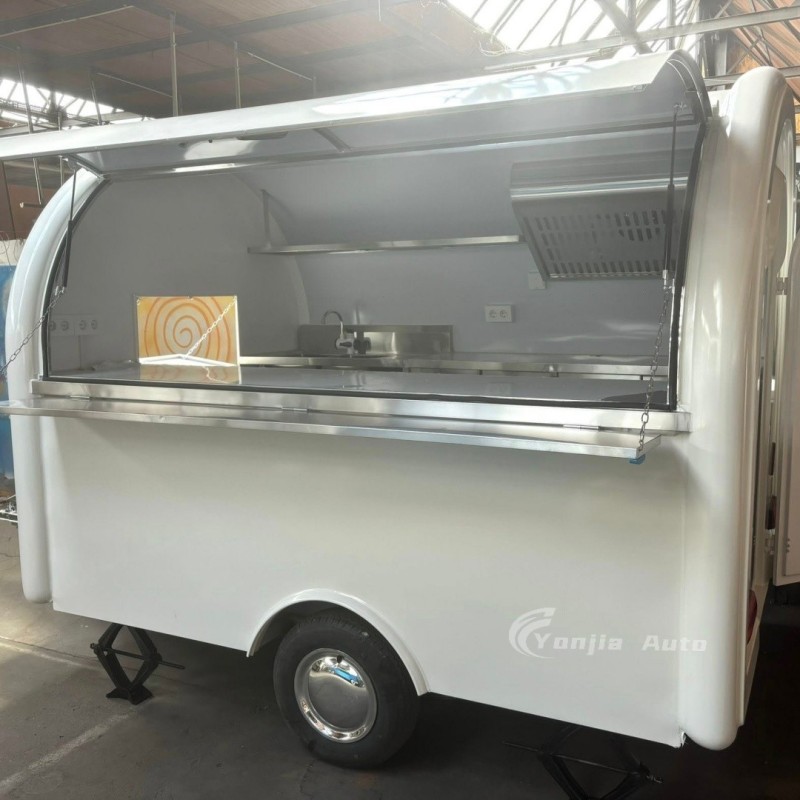 Mobile Food Trailer Manufacturer - Custom Stainless Steel Kitchen Catering Unit
