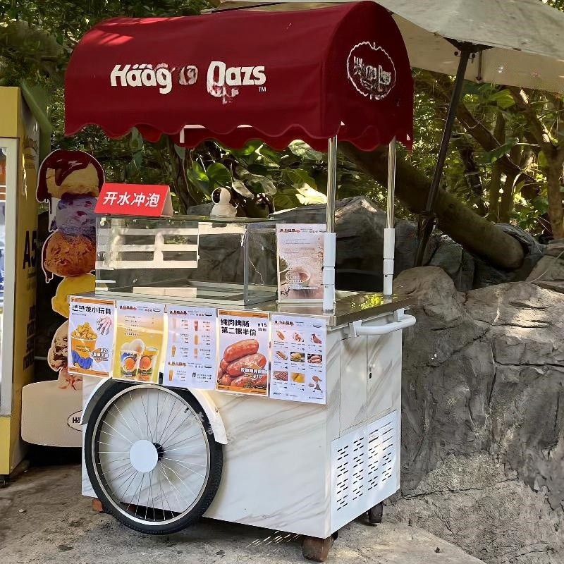 Camping Cart Factory - Black Foldable Outdoor Trailer