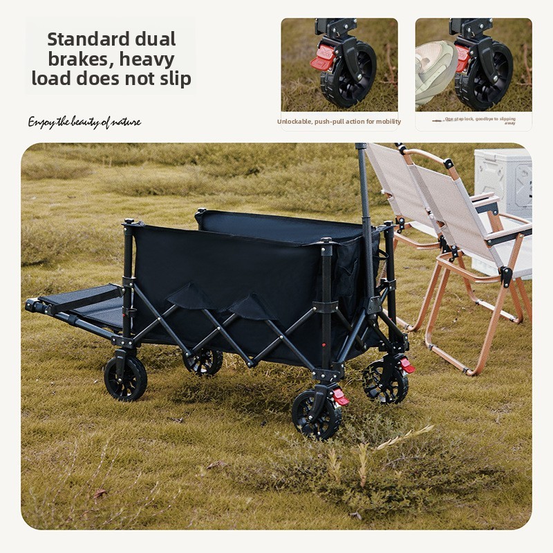 Camping Cart Manufacturer - Foldable Shopping Trolley