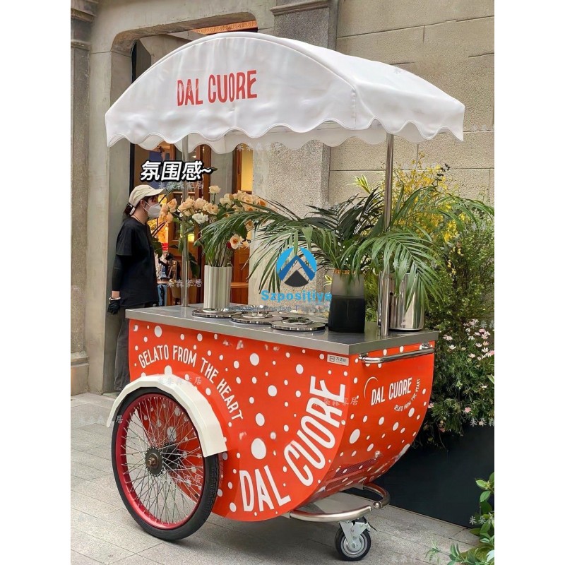 Ice Cream Tricycle Manufacturer - Electric Vintage Ice Cream Bike