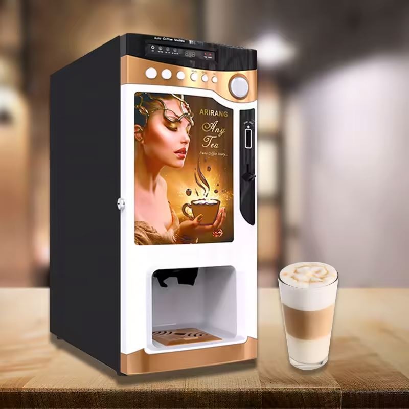 Coffee Vending Machine Factory - Automatic Multi Drink Coin Operated