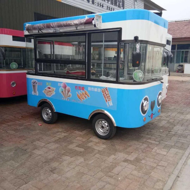 Mobile Food Cart Factory - Small Electric Scooter Food Trailer Kitchen
