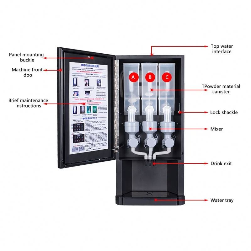 Vending Machine Manufacturer - Smart Touch Screen Stainless Steel