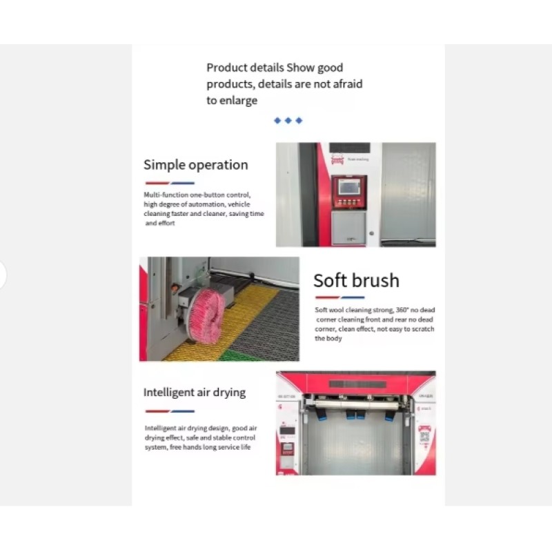 Car Wash Machine Factory - Intelligent Unattended Coin System