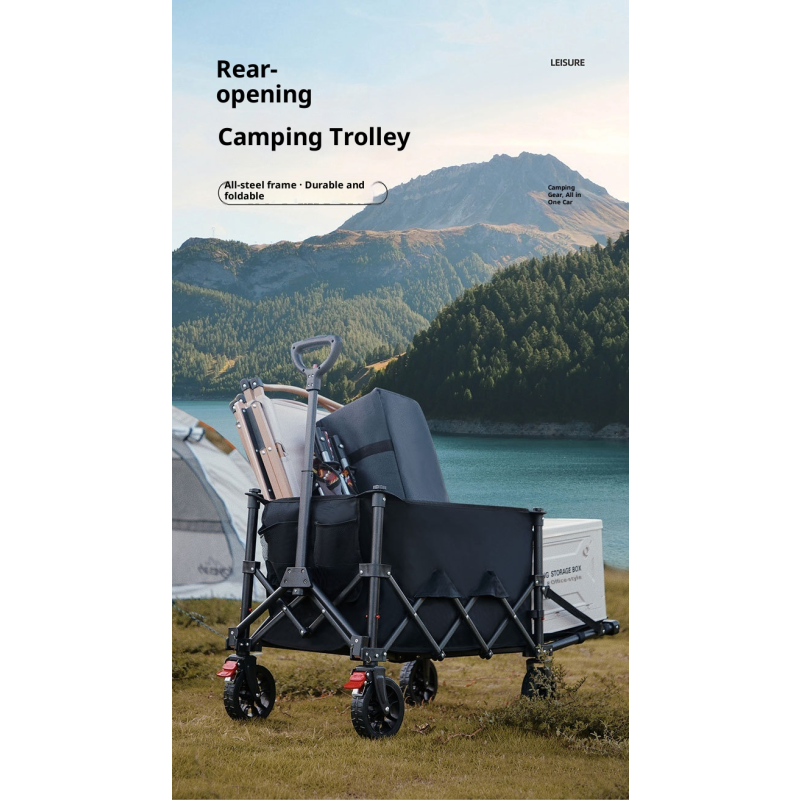 Camping Cart Manufacturer - Foldable Picnic Trolley