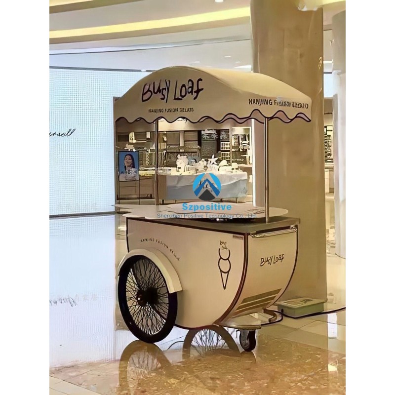 Ice Cream Truck Supplier - Mini Shaved Ice Cream Trailer Wheels