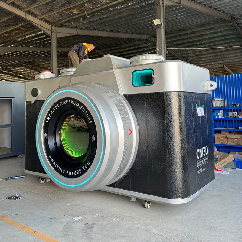 Camera Food Cart Factory - Custom Creative Signage Cultural Catering Retail