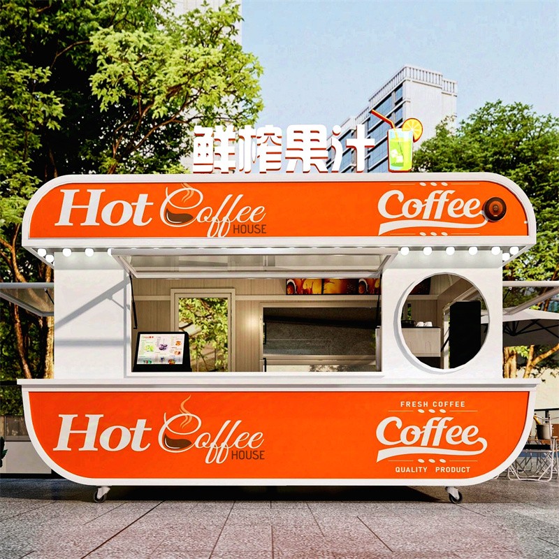 Food Cart Manufacturer - Custom Internet Celebrity Multifunctional Electric