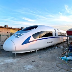 Train Model Factory - Custom Iron Art High Speed Railway Simulation Cabin