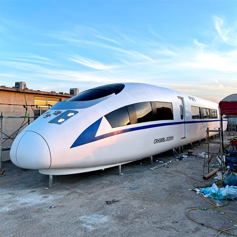 Train Model Factory - Custom Iron Art High Speed Railway Simulation Cabin