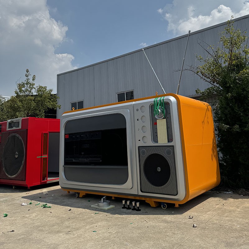 Radio Decoration Factory - Custom 220V Iron Sheet Retail Food Shops Mall