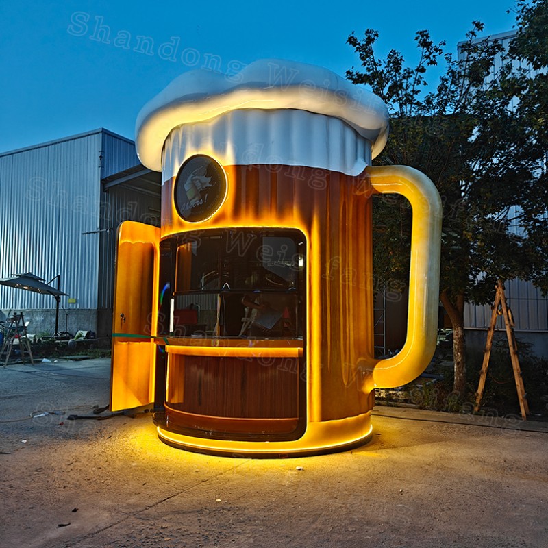 Enamel Cup Booth Factory - Custom Labor Theme Cultural Creative Retail