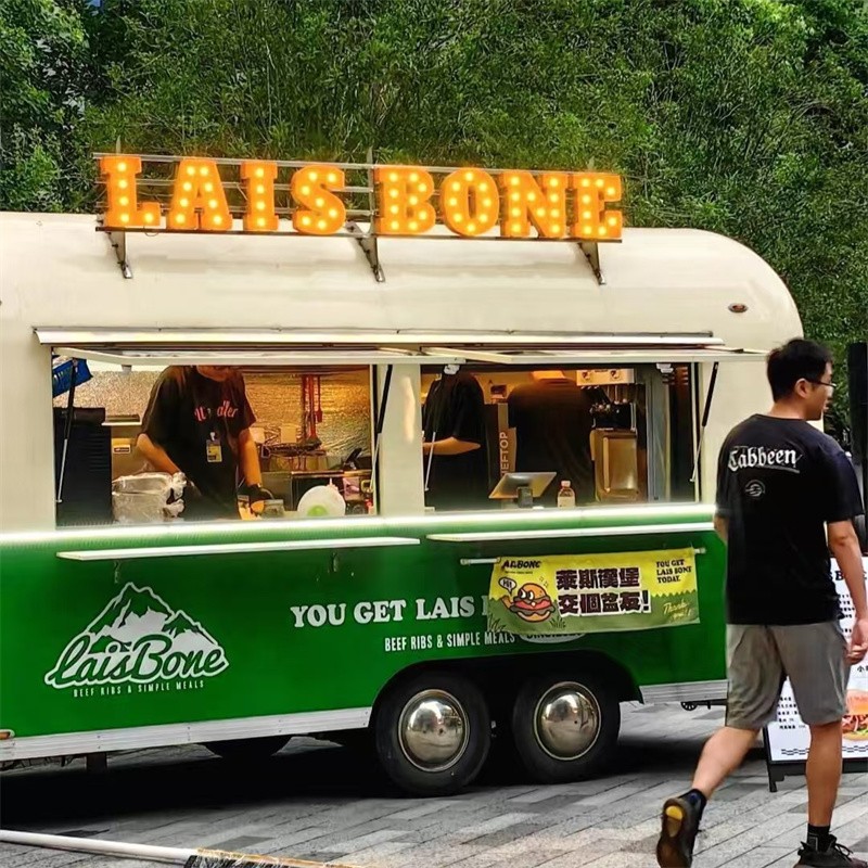 Mobile Catering Trailer Factory - Custom Full Kitchen Equipment Bakery Use