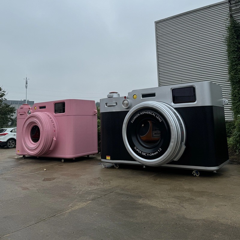 Food Truck Factory - Custom Retro Irregular-Shaped Milk Tea Coffee Kiosk