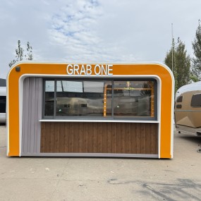 BBQ Food Truck Factory - Custom Stainless Steel Camera Design Street Food