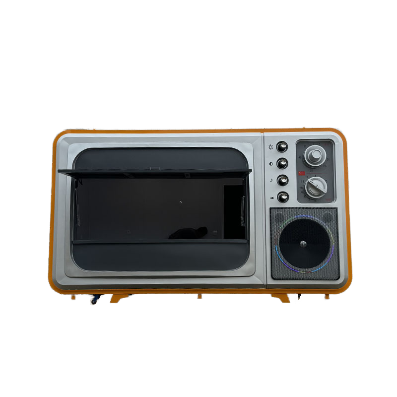 Vintage TV Factory - Custom 1980s Look Big Sized Landmark Kiosk 220V