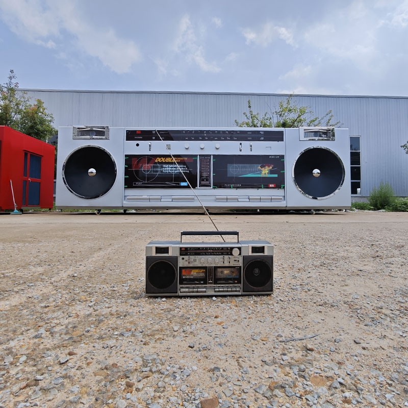 Radio Decoration Factory - Custom Giant Simulated Scenic Spot Check-in 220V