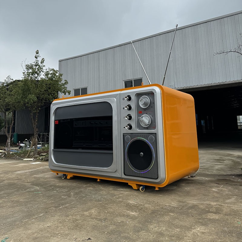 Radio Decoration Factory - Custom 220V Giant Simulated Iron Sheet Metal