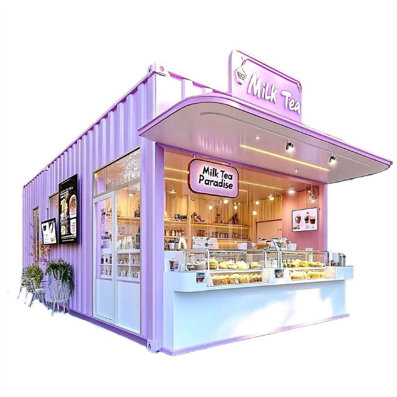 Container House Factory - Custom Industrial Style 40ft Outdoor Sustainable