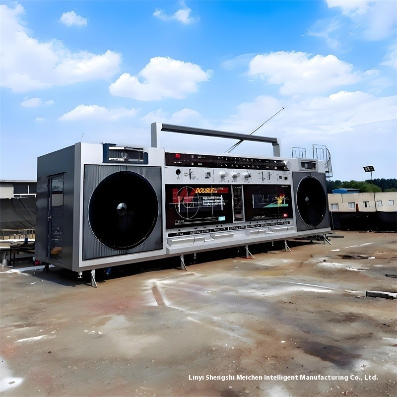 Radio Model Factory - Custom Old-fashioned Simulation Iron Pavilion Milk Tea