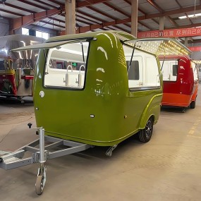 Mobile Food Trailer Factory - Custom Stainless Steel Hamburger Pizza Maker