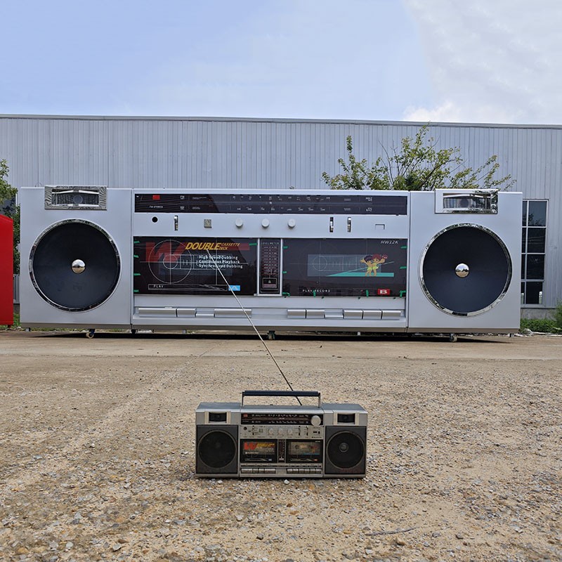 Radio Decoration Factory - Custom Giant Simulated Scenic Spot Check-in 220V