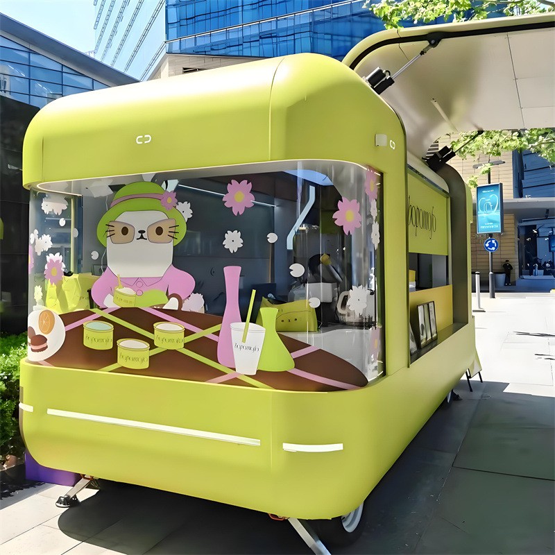 Wenchuang Food Truck Factory - Custom Night Market Coffee Trailer Scenic Area