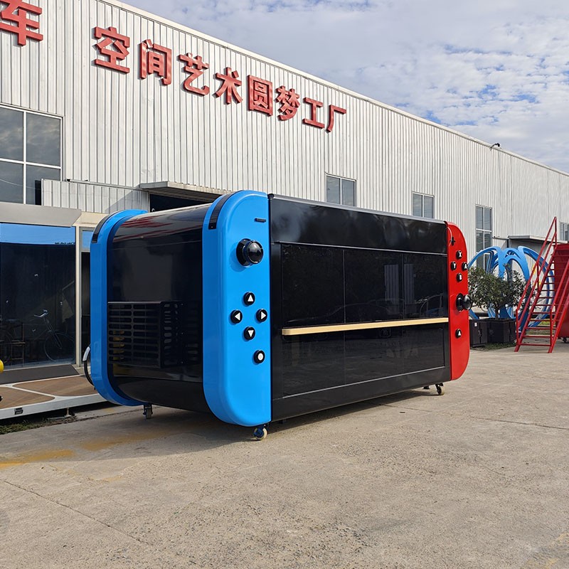 Game Kiosk Manufacturer - Custom Mobile Food Trailer Ice Cream Dining Car