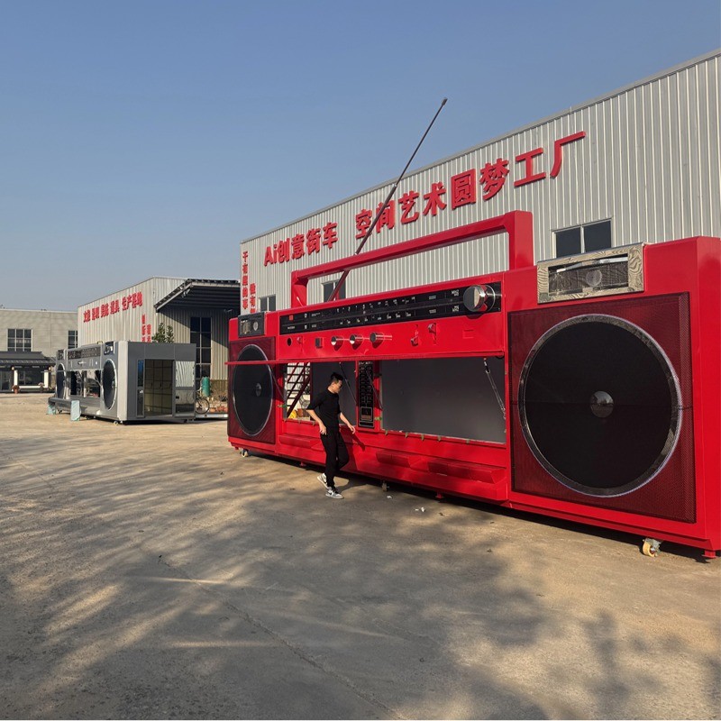Camera Food Truck Factory - Custom Stainless Steel Beverage Coffee Hamburger