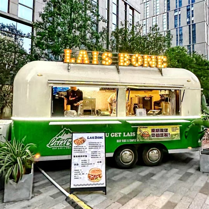 Mobile Catering Trailer Factory - Custom Full Kitchen Equipment Bakery Use