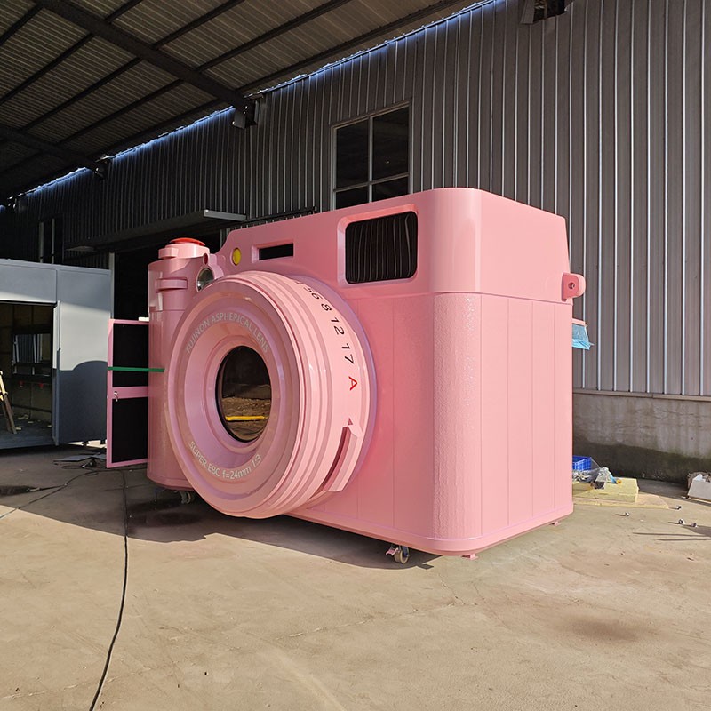 Camera Food Stall Factory - Custom Retro 220V Net Red Milk Tea Ice Cream