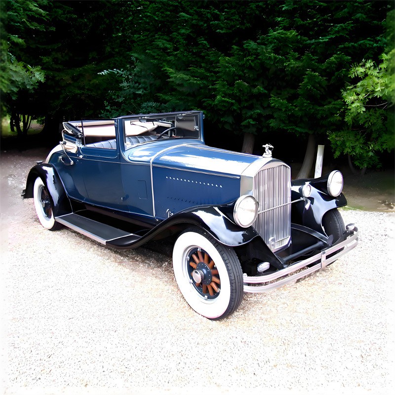 Vintage Car Model Factory - Custom Alloy Iron Art Street Photography Prop