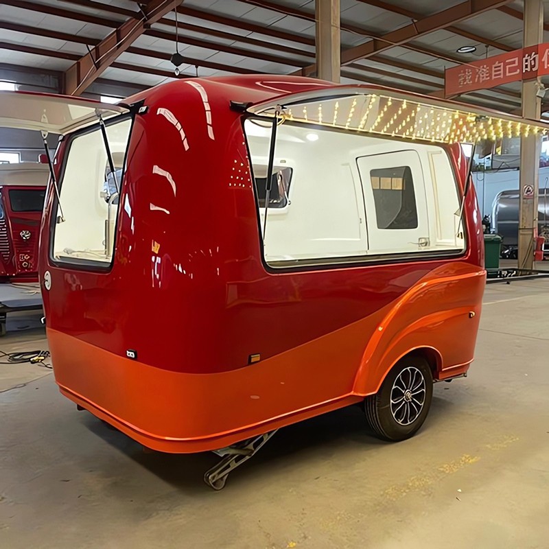 Mobile Food Trailer Factory - Custom Stainless Steel Hamburger Pizza Maker